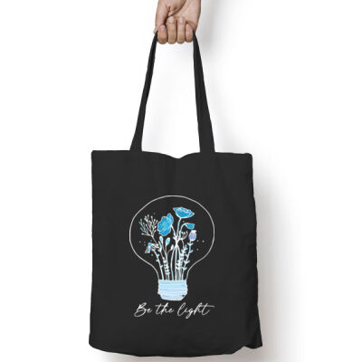 be the light tote  bag Thumbnail