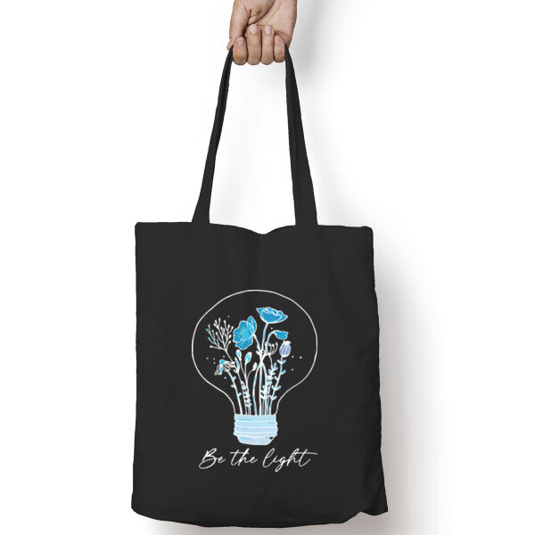 be the light tote  bag Thumbnail